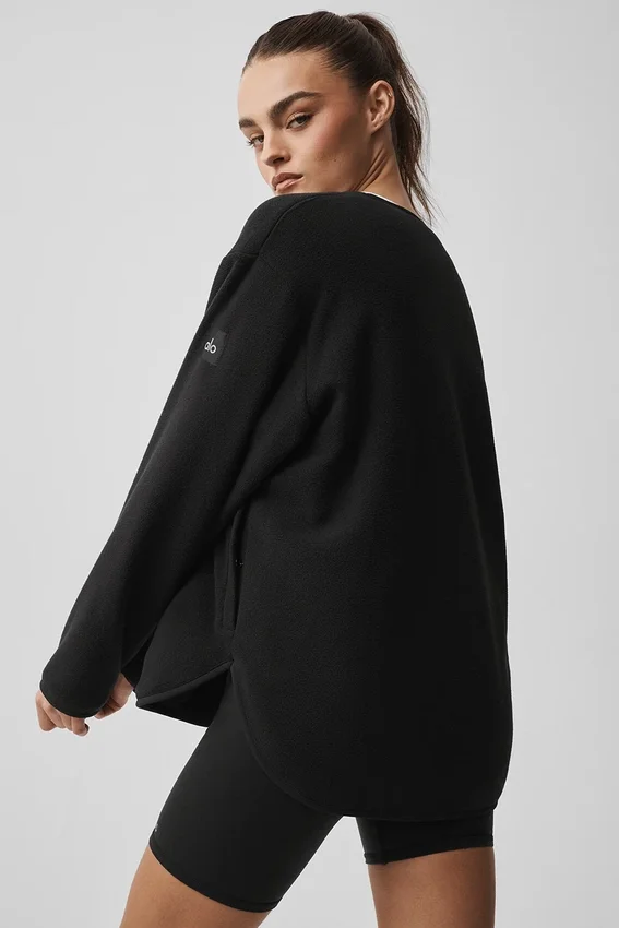 Kurtka Polar Fleece Take Note – czarna