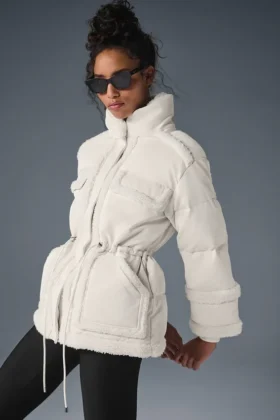 Kurtka puchowa Ice Breaker – Ivory