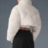 Kurtka puchowa Main Act Corset – kość słoniowa/kość słoniowa