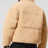 Kurtka puchowa Sherpa Stage – kolor camel