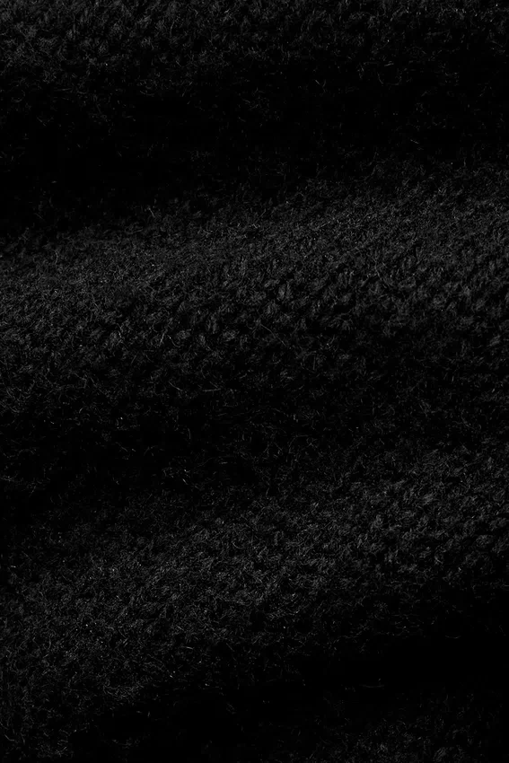 Kurtka puchowa typu „sweater” Darling – czarna