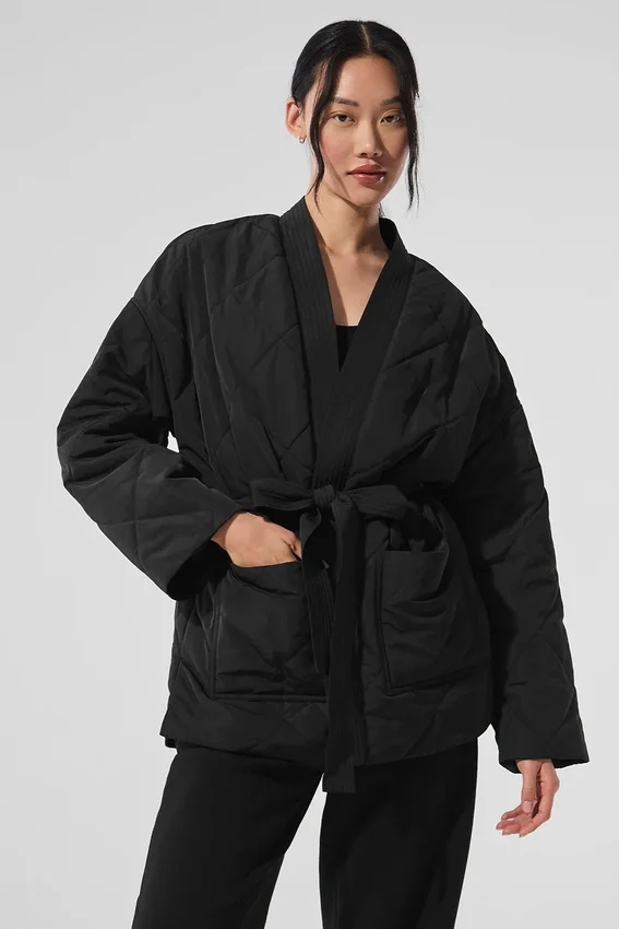Kurtka puchowa Urbanite Wrap – czarna