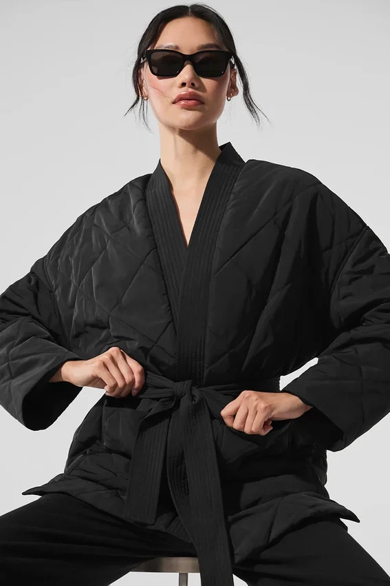 Kurtka puchowa Urbanite Wrap – czarna