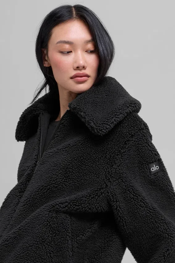 Kurtka Sherpa Downtown – czarna