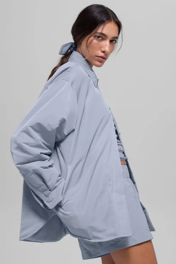 Kurtka Socialite Shacket – Winter Frost