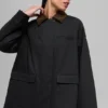 Kurtka Twill Barn – czarna/espresso