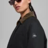 Kurtka Twill Barn – czarna/espresso