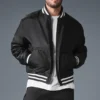 Kurtka typu varsity Afterglow – czarna