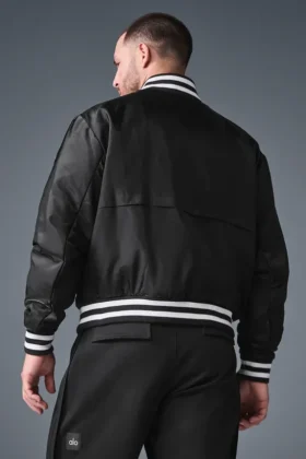 Kurtka typu varsity Afterglow – czarna