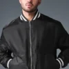 Kurtka typu varsity Afterglow – czarna