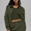 Kurtka Work It Bomber – oliwkowa