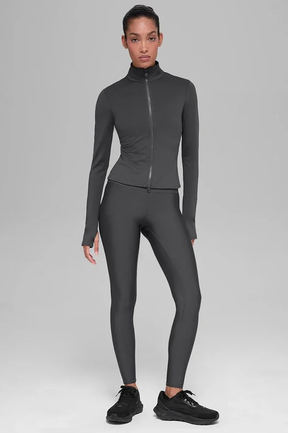 Kurtka zimowa Airlift Winter Warm Radiant z zamkiem na całej długości – Anthracite