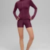 Kurtka zimowa Airlift Winter Warm Radiant z zamkiem na całej długości – Burgundy