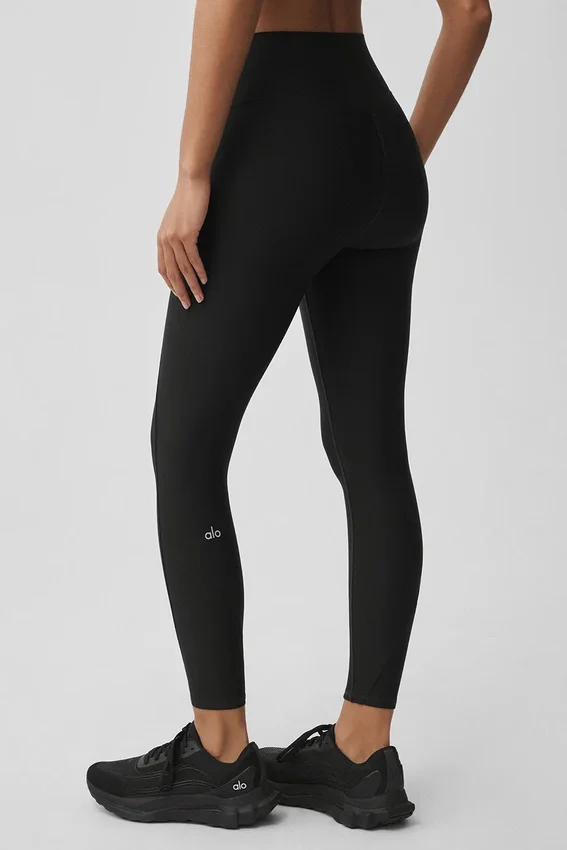 Legginsy Airlift High-Waist 7/8 Fine Line – czarne