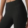 Legginsy Airlift High-Waist 7/8 Fine Line – czarne