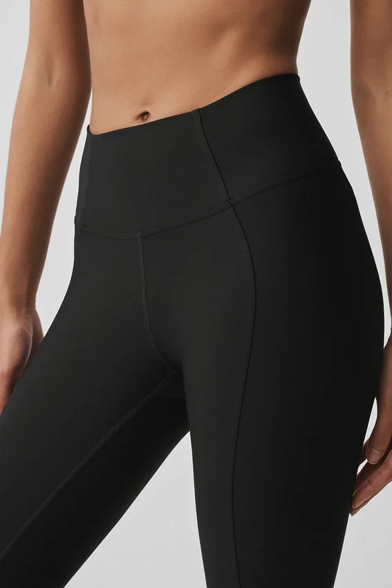 Legginsy Airlift High-Waist 7/8 Fine Line – czarne