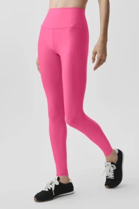 Legginsy Airlift High-Waist 7/8 – kolor „Paradise Pink”
