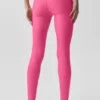 Legginsy Airlift High-Waist 7/8 – kolor „Paradise Pink”
