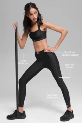 Legginsy Airlift High-Waist Ignite 7/8 – czarne