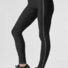 Legginsy Airlift High-Waist Redefine – czarne/białe