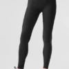 Legginsy Airlift High-Waist z wąskimi nogawkami – czarne