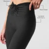 Legginsy Airlift Mesh Divine z wysokim stanem – czarne