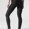 Legginsy Airlift Mesh Divine z wysokim stanem – czarne