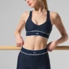 Legginsy Airlift Mesh High-Waist Darling Stirrup – granatowe