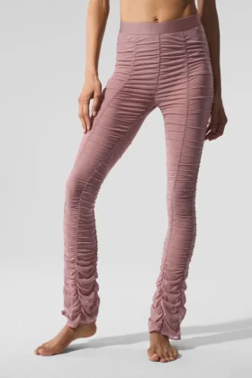 Legginsy Airlift Mesh High-Waist z serii Cherish – kolor Smoky Quartz