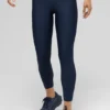 Legginsy Airlift Strength Extreme z bardzo wysokim stanem i długością 7/8 – granatowe