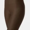 Legginsy Airlift Strength Extreme z bardzo wysokim stanem i długością 7/8 – kolor espresso