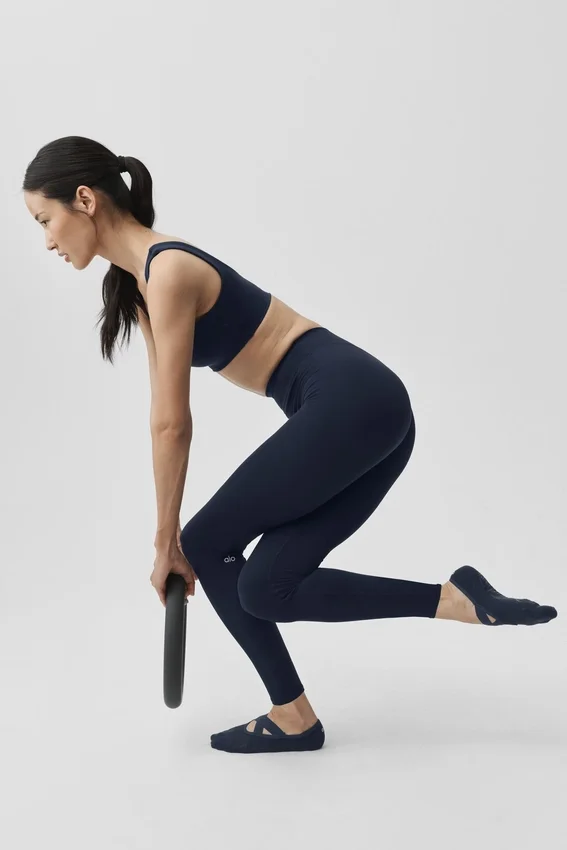 Legginsy Alo Softsculpt 7/8 Define – granatowe