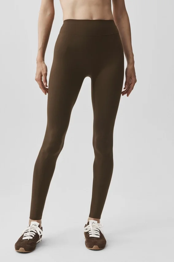Legginsy Alo Softsculpt 7/8 Define – kolor Espresso