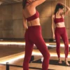 Legginsy Alo Softsculpt 7/8 Define – Summer Romance Red
