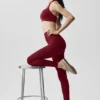 Legginsy Alo Softsculpt 7/8 Define – Summer Romance Red