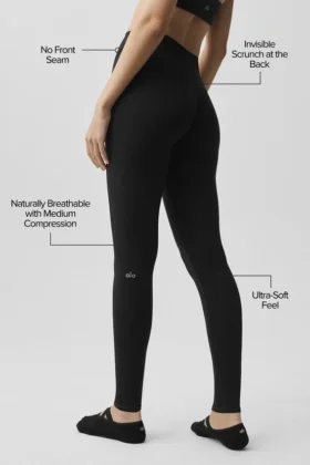 Legginsy Alo Softsculpt Define – czarne