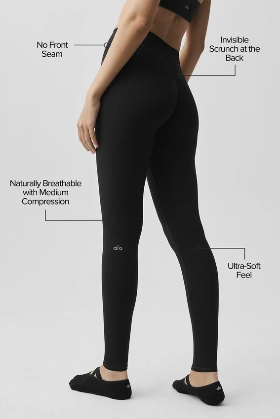 Legginsy Alo Softsculpt Define – czarne