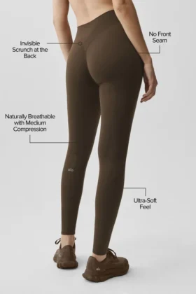 Legginsy Alo Softsculpt Define – kolor Espresso
