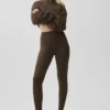 Legginsy Alo Softsculpt Define – kolor Espresso