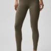 Legginsy Alo Softsculpt High-Waist 7/8 – Olive Tree
