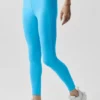 Legginsy Alo Softsculpt High-Waist 7/8 Superset – błękitny