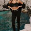 Legginsy Alo Softsculpt High-Waist „Amp It up” – czarne
