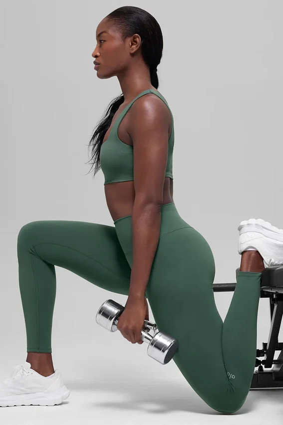 Legginsy Alo Softsculpt High-Waist – Clover Green