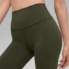 Legginsy Alo Softsculpt High-Waist – Green Olive