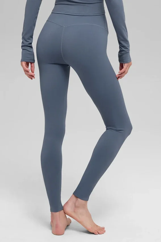 Legginsy Alo Softsculpt High-Waist – kolor Bluestone