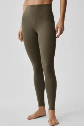 Legginsy Alo Softsculpt High-Waist – Olive Tree