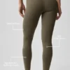 Legginsy Alo Softsculpt High-Waist – Olive Tree