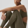 Legginsy Alo Softsculpt High-Waist – Olive Tree