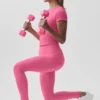 Legginsy Alo Softsculpt High-Waist – Paradise Pink