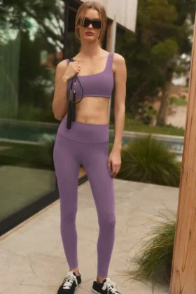 Legginsy Alo Softsculpt High-Waist – Plum Kiss
